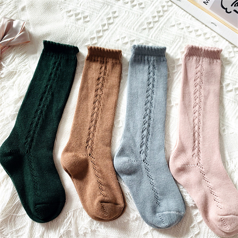 Baby Sock Oximeter - Yumuşak sevimli çocuklar diz üstü çorap