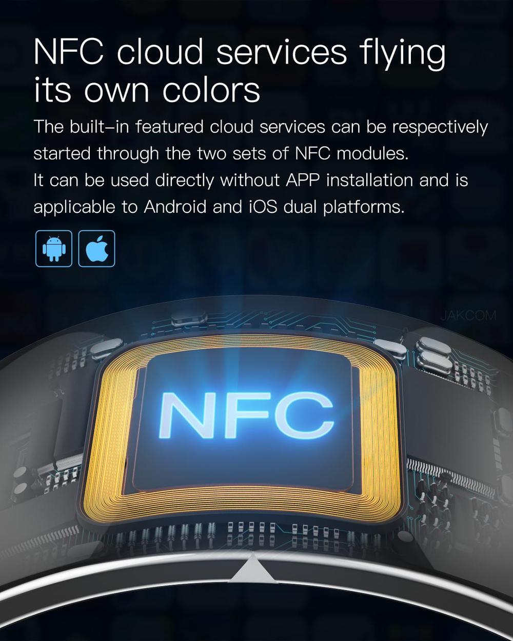 Smart Ring Nfc Pay - Jakcom Akıllı Yüzük R4 Giyilebilir Cihazlar