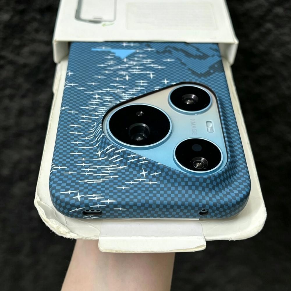 Huawei Pura 70 - Lüks Ultra İnce PC Karbon Fiber