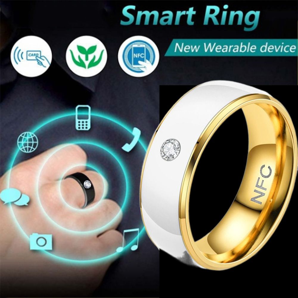 Smart Ring Nfc Pay - NFC Akıllı Yüzük Paslanmaz Çelik Çok