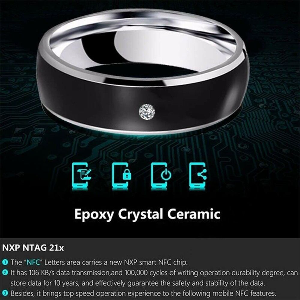 Yeni NFC akıllı yüzük çok fonk - Smart Ring Nfc Pay incelemesi ve fiyatı