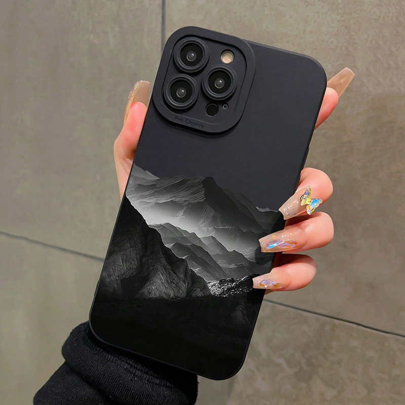 Siyah Dağ INS Tasarım Silikon  - Xiaomi Redmi Note 14 incelemesi ve fiyatı
