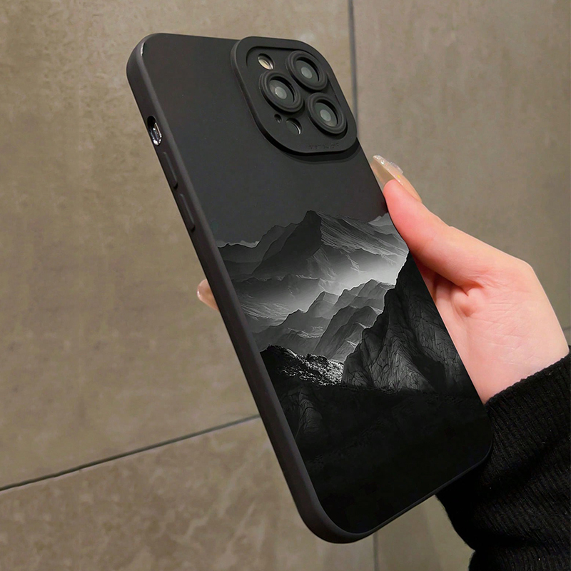 Siyah Dağ INS Tasarım Silikon  - Xiaomi Redmi Note 14 incelemesi ve fiyatı